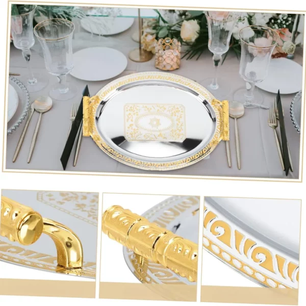 Plat de service incassable pour jardin – Image 6
