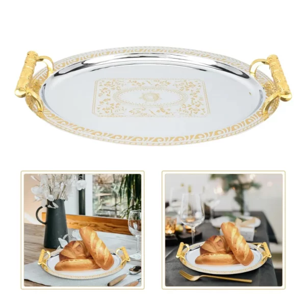 Plat de service incassable pour jardin – Image 9