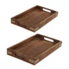 Plateau service extérieur bois léger