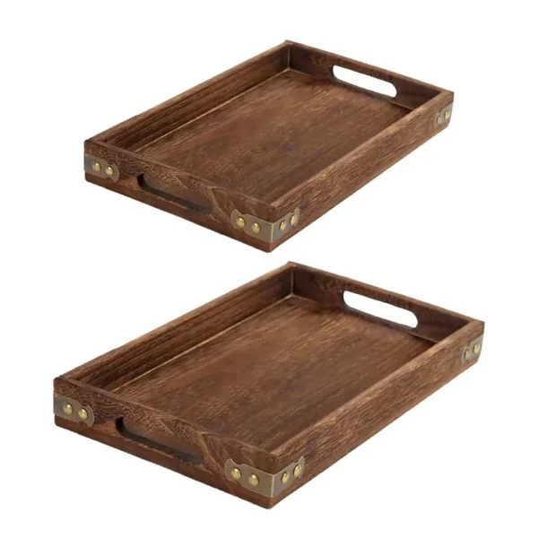 Plateau service extérieur bois léger