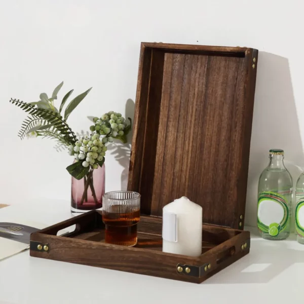 Plateau service extérieur bois léger – Image 2