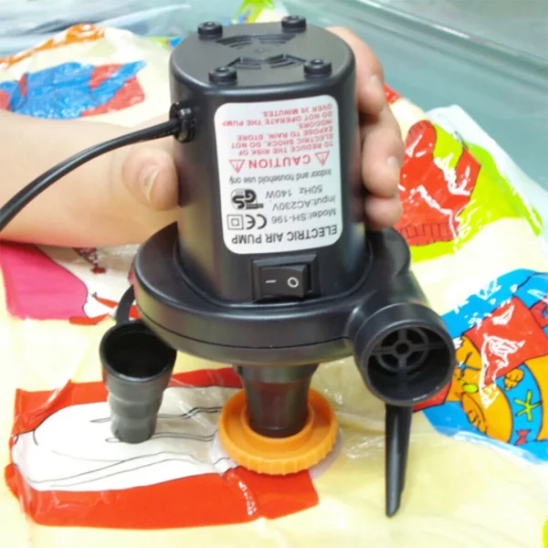 Pompe à air pour bouée plage – Gonflage rapide et facile sans effort – Idéale pour vacances et baignades – Image 7