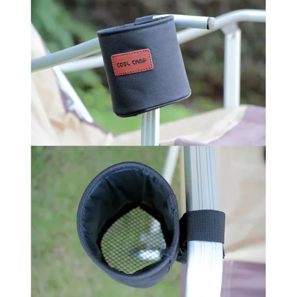 Porte-gobelet portable pour chaise – Gardez votre boisson à portée de main lors de vos moments de détente en plein air – Image 2