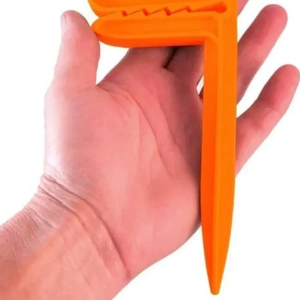 Porte serviette à planter dans le sable – Pratique pour la plage, garde vos affaires au sec et sans sable – Image 8