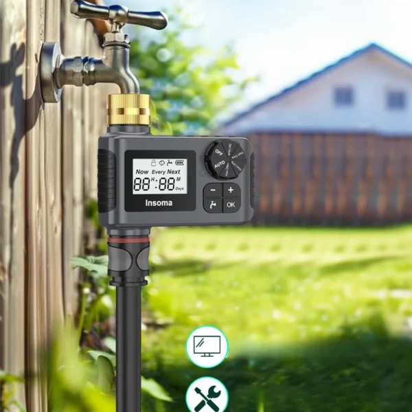 Programmateur arrosage mécanique robinet extérieur – Gagnez du temps et arrosez sans effort votre jardin – Image 2