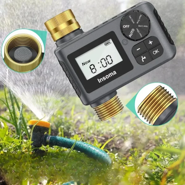 Programmateur arrosage mécanique robinet extérieur – Gagnez du temps et arrosez sans effort votre jardin