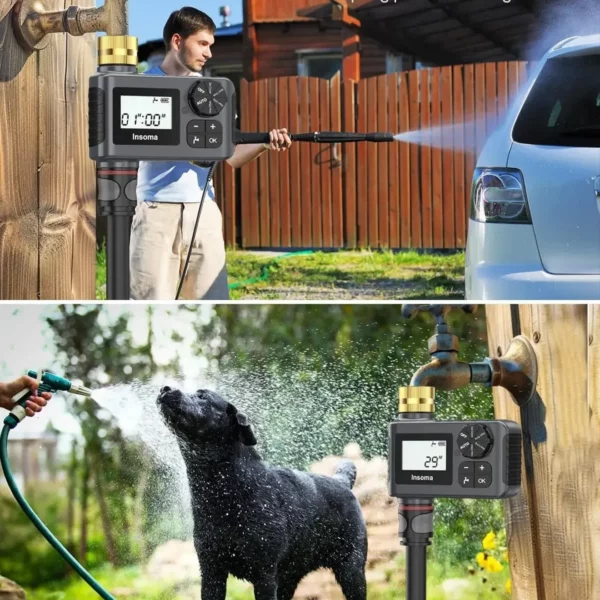 Programmateur arrosage mécanique robinet extérieur – Gagnez du temps et arrosez sans effort votre jardin – Image 4