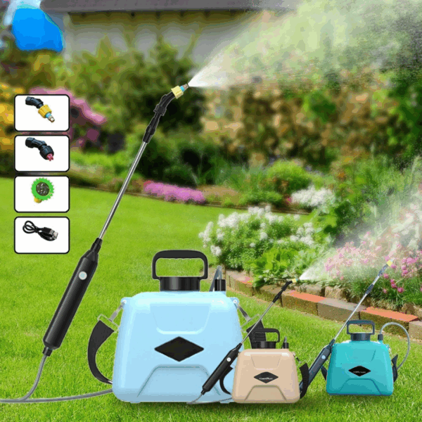 Pulvérisateur électrique portable pour terrasse – Nettoyage facile haute pression sans effort – Idéal dallage, mobilier, extérieur – Image 3