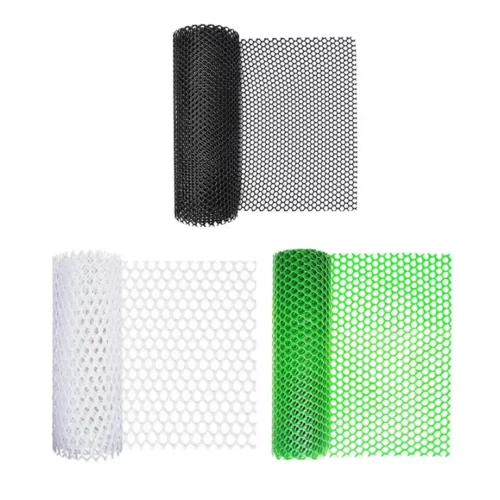 Rouleau de grillage plastique pour jardin potager – Protège vos cultures des animaux et délimite facilement vos espaces