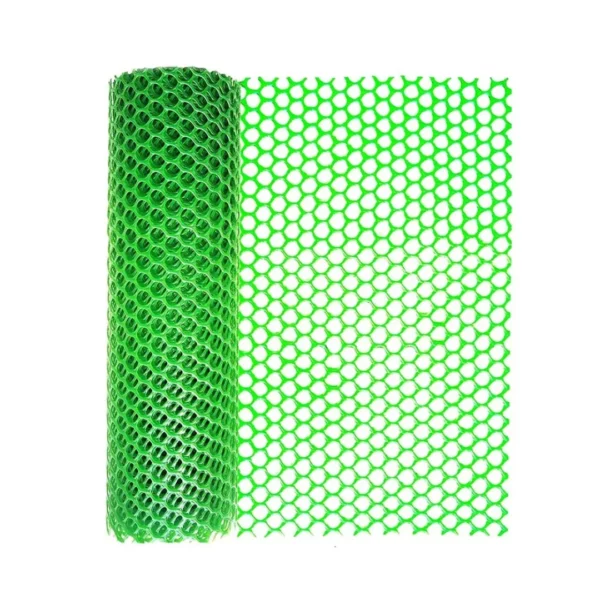 Rouleau de grillage plastique pour jardin potager – Protège vos cultures des animaux et délimite facilement vos espaces – Image 4