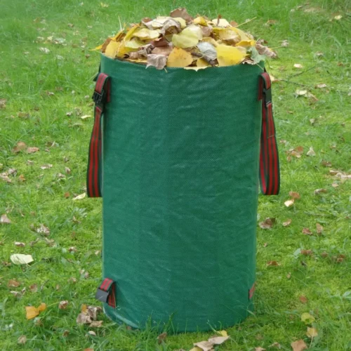 Sac à déchets verts avec poignées renforcées – Ultra résistant, grande contenance pour jardin propre sans effort