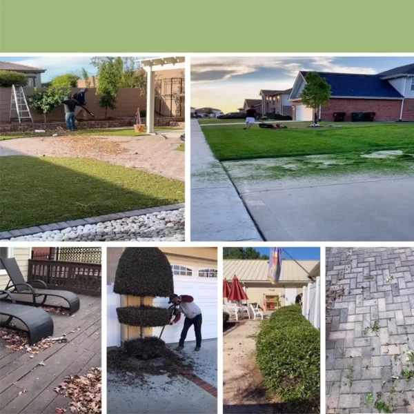 Sac à déchets verts avec poignées renforcées – Ultra résistant, grande contenance pour jardin propre sans effort – Image 7