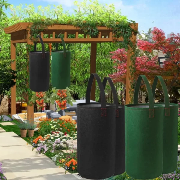 Sac de plantation tomates avec anses – Récoltez facilement vos tomates maison sans potager – Pratique et réutilisable – Image 2