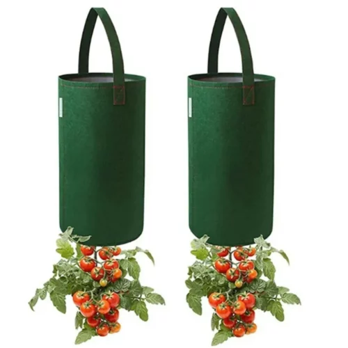 Sac de plantation tomates avec anses – Récoltez facilement vos tomates maison sans potager – Pratique et réutilisable