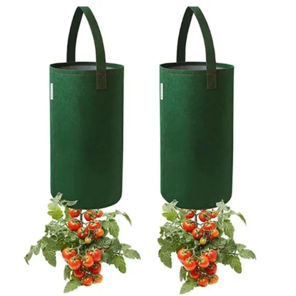 Sac de plantation tomates avec anses – Récoltez facilement vos tomates maison sans potager – Pratique et réutilisable