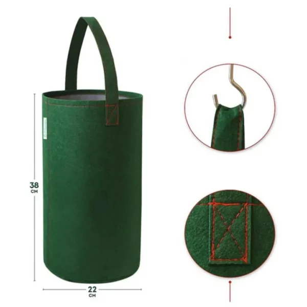 Sac de plantation tomates avec anses – Récoltez facilement vos tomates maison sans potager – Pratique et réutilisable – Image 5