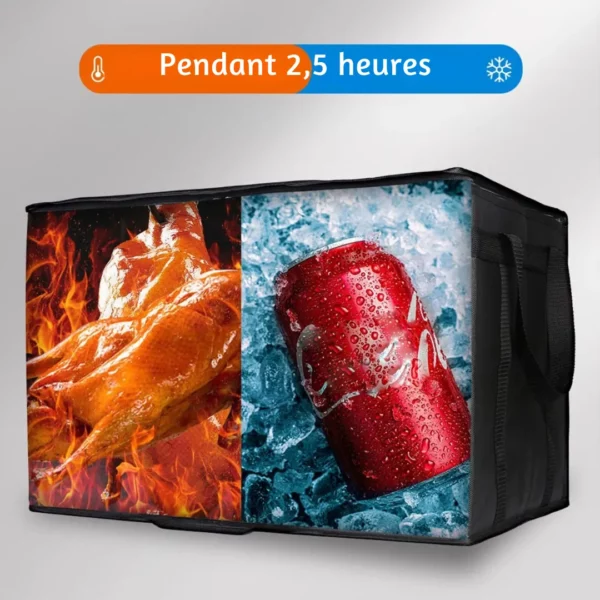 Sac isotherme plage grande taille – Gardez vos boissons fraîches toute la journée au bord de la mer – Image 4