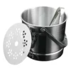 Seau à glace inox avec pince