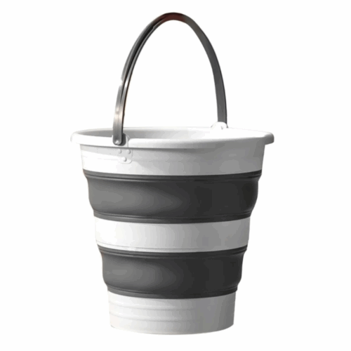 Seau pliable jardinage pour arrosage mobile – Gain de place, ultra léger et facile à transporter