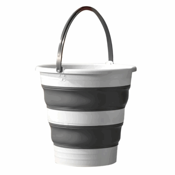Seau pliable jardinage pour arrosage mobile – Gain de place, ultra léger et facile à transporter