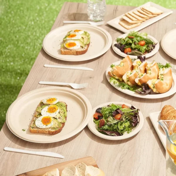 Set vaisselle compostable pour pique-nique – Image 4