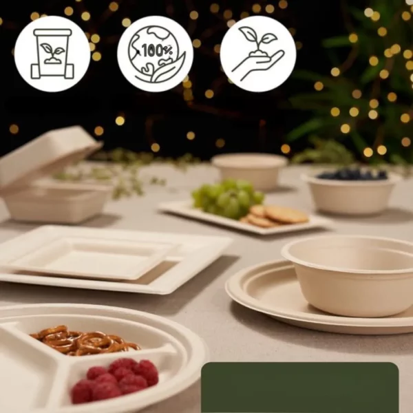 Set vaisselle compostable pour pique-nique – Image 6