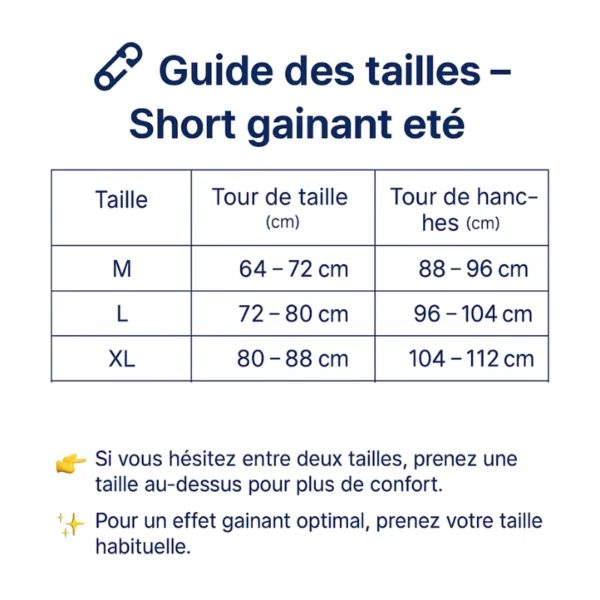 Short gainant sous robe moulante été – Affine la silhouette instantanément, confort ultra léger et effet sculptant invisible – Image 3