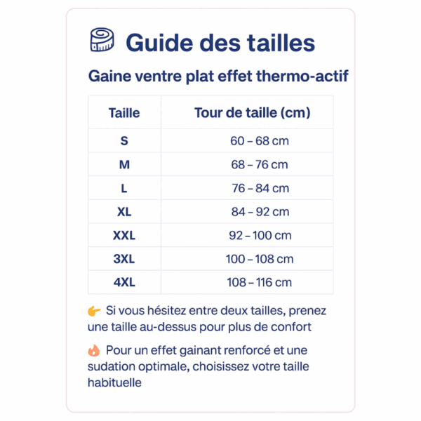 Gaine ventre plat effet thermo actif – Silhouette affinée instantanément, brûle graisses et booste la sudation – Image 3