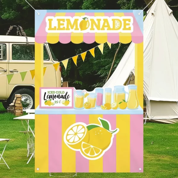 Stand limonade pliable pour fête jardin – Image 4