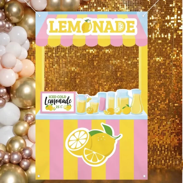 Stand limonade pliable pour fête jardin – Image 5