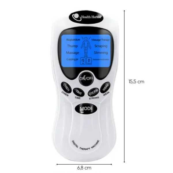 Stimulateur musculaire électrique Tens à 8 modes – Image 6