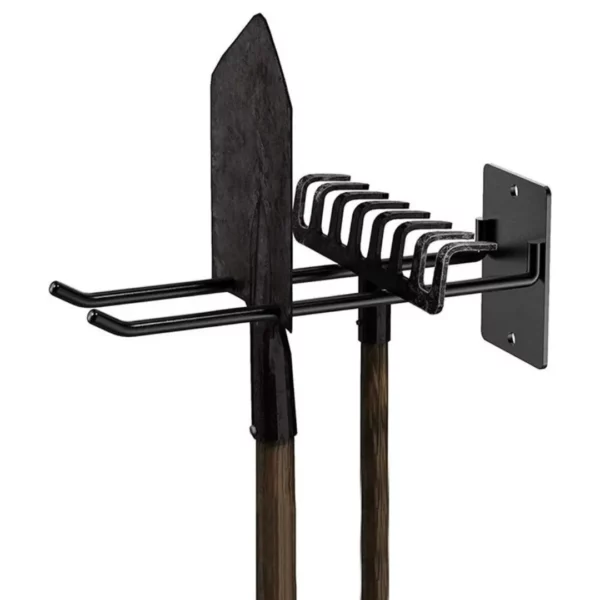 Support mural pour outils de jardin main – Rangement pratique et gain de place pour un jardin organisé – Image 3