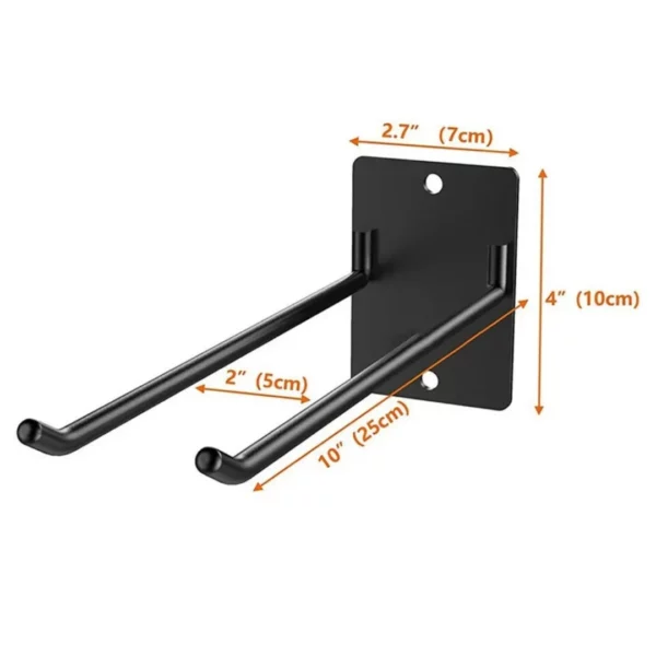 Support mural pour outils de jardin main – Rangement pratique et gain de place pour un jardin organisé – Image 5