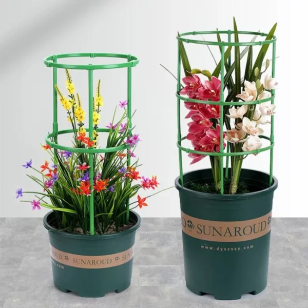 Support vertical pour pot de fleurs plastique – Gagnez de l’espace et créez un mur végétal tendance balcon ou intérieur – Image 3