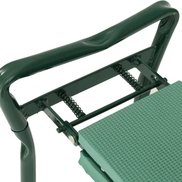 Tabouret de jardinage pliable avec rangement – Image 6