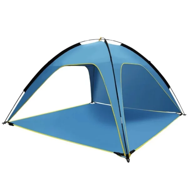 Tente de plage pop up ventilée – Protection UV 50+, installation instantanée, idéale pour famille et enfants