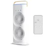 Ventilateur de bureau à double tête avec télécommande – Fraîcheur personnalisée et silencieuse pour un confort optimal au travail