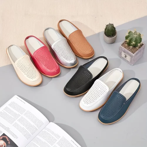 Mocassins mules femme semelle confort