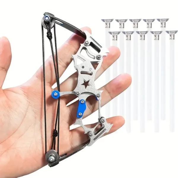 Mini arbalète de précision avec flèches – Image 5
