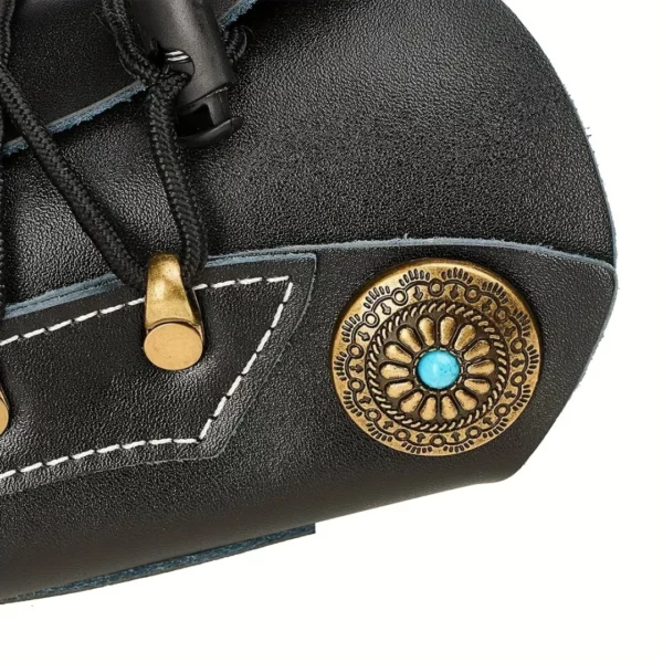 Protège-bras en cuir tir à l’arc – Confort supérieur et protection optimale pour archers débutants et confirmés – Image 6