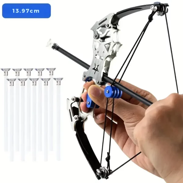 Mini arbalète de précision avec flèches – Image 4