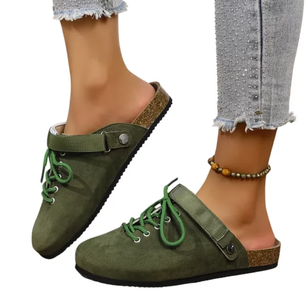 Sabots lacets confort semelle ergonomique femme – Image 6
