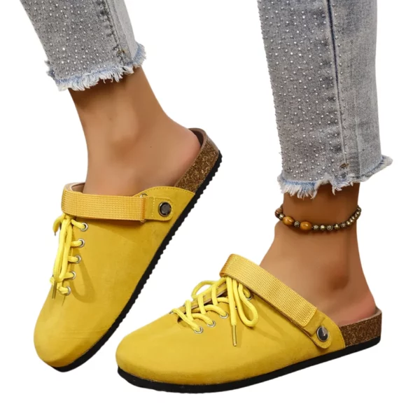 Sabots lacets confort semelle ergonomique femme – Image 7
