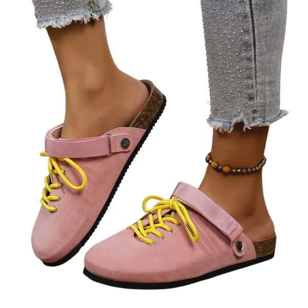 Sabots lacets confort semelle ergonomique femme – Image 8
