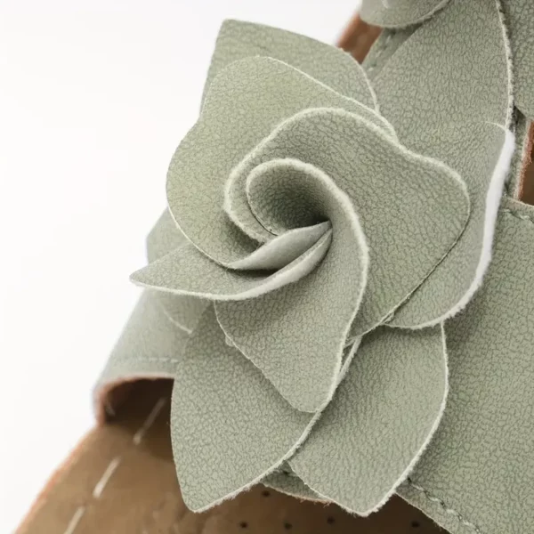 Mules confort femme fleurs 3D – Image 9