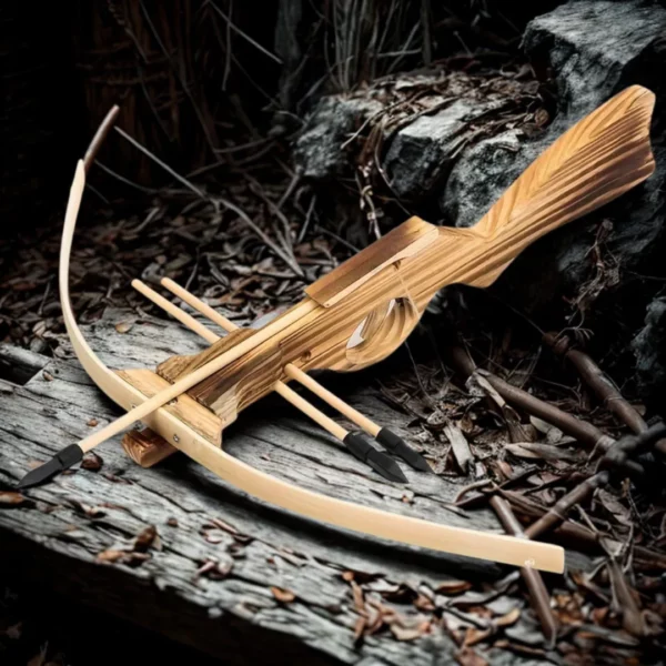 Arbalète en bois pour enfant – Image 5