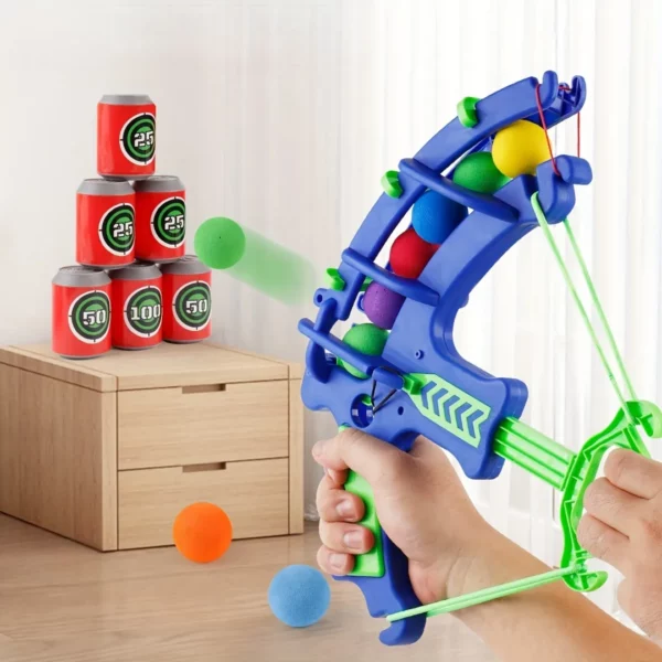 Arc lance-balles en mousse enfant – Image 2