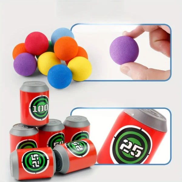 Arc lance-balles en mousse enfant – Image 4