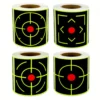 Autocollants cibles fluo pour tir