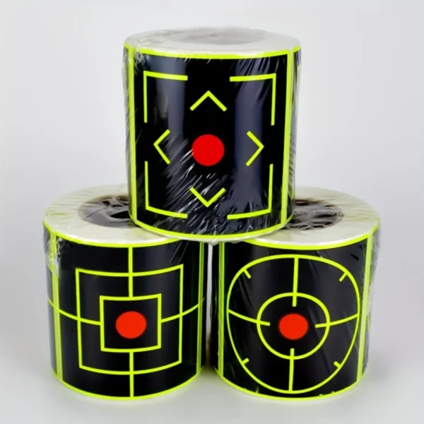 Autocollants cibles fluo pour tir – Image 4